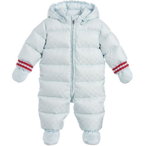 gucci baby girl onesie|Gucci infant snowsuit.